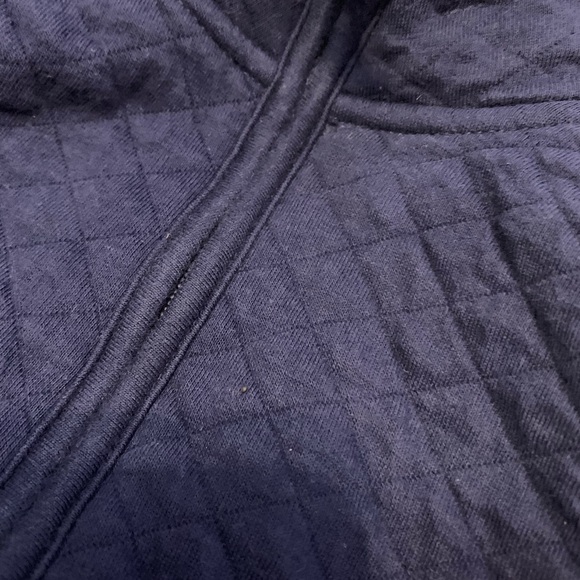 Lot 2 Carter's Baby Quilted Vests Navy Gray 9M Lightweight Warm Layer EUC - Picture 5 of 7